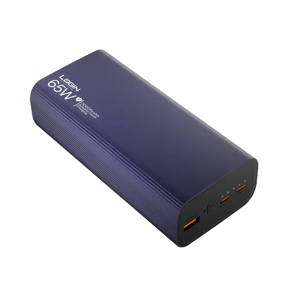 Login Power Bank - 30000Mah - 65W - L-701